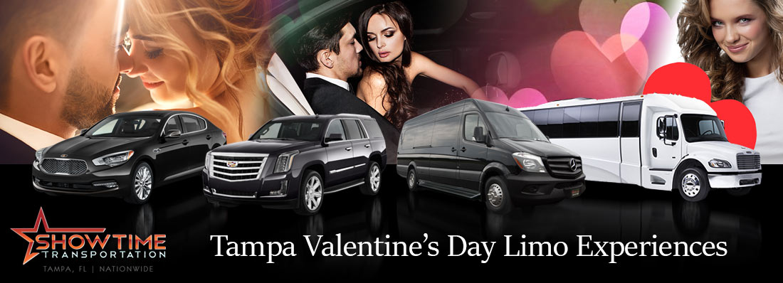 Valentine's Day Limo Transportation in Tampa, FL and Surrounding Areas