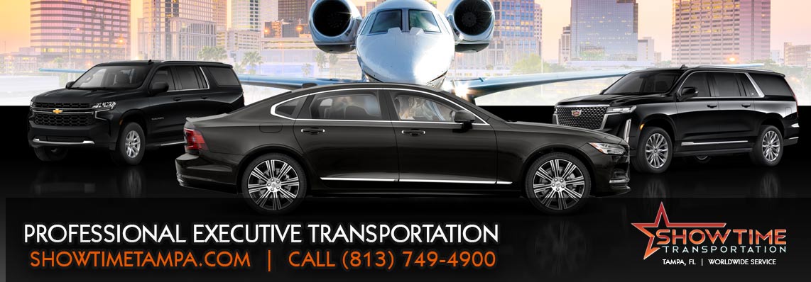 Tampa Executive Transportation Car Services | Tampa Corporate Transportation Services | Showtime Transportation