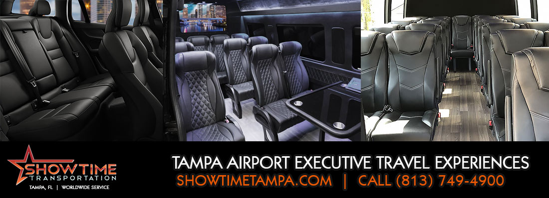 Tampa Clearwater Group Shuttle Bus Charter Service - Tampa Executive Shuttle Bus Transportation | Showtime Transportation