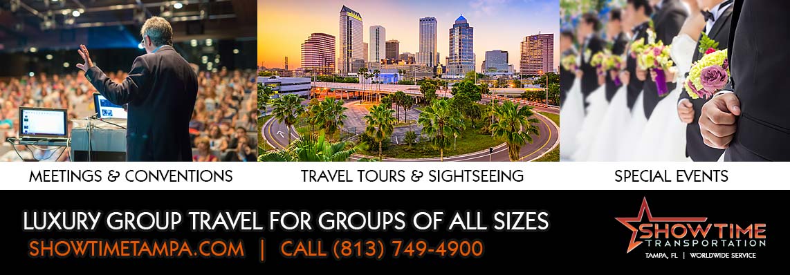 Tampa Airport Chauffeured Group Transportation Limousine Services