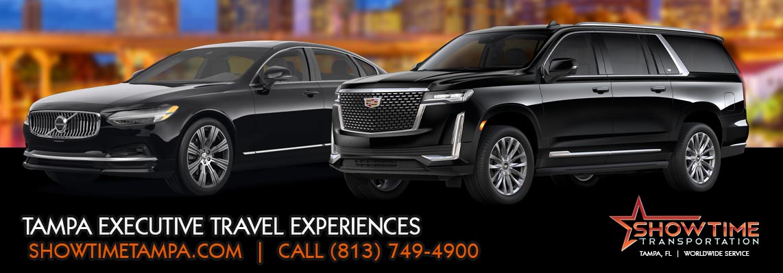Tampa Executive Car Service | Tampa Bay Private Sedan Service | SUV Service | Tampa Black Car Service | Showtime Transportation