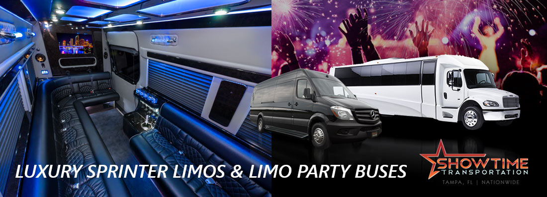 Tampa Party Bus Service Rentals